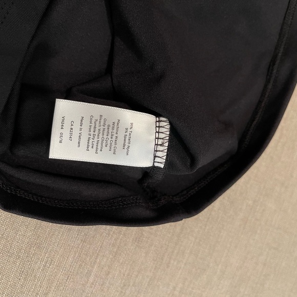 Talbots faux wrap NWT Black TOP XS - Picture 5 of 7